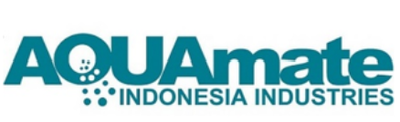 Logo AQUAmate Indonesia Industries
